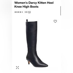 French Connection Kitten Heel boots